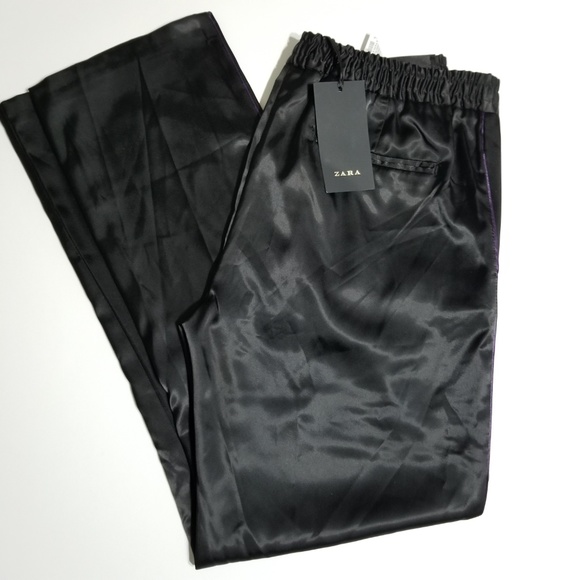 Zara Man Satin Trousers - Picture 5 of 7